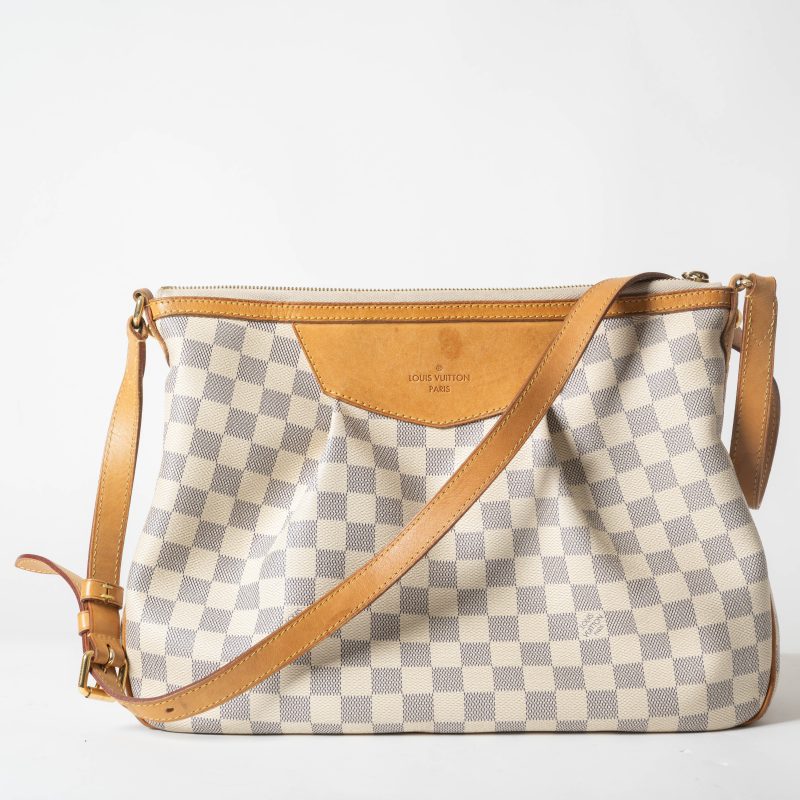 Louis Vuitton Siracusa MM · Damier Azur