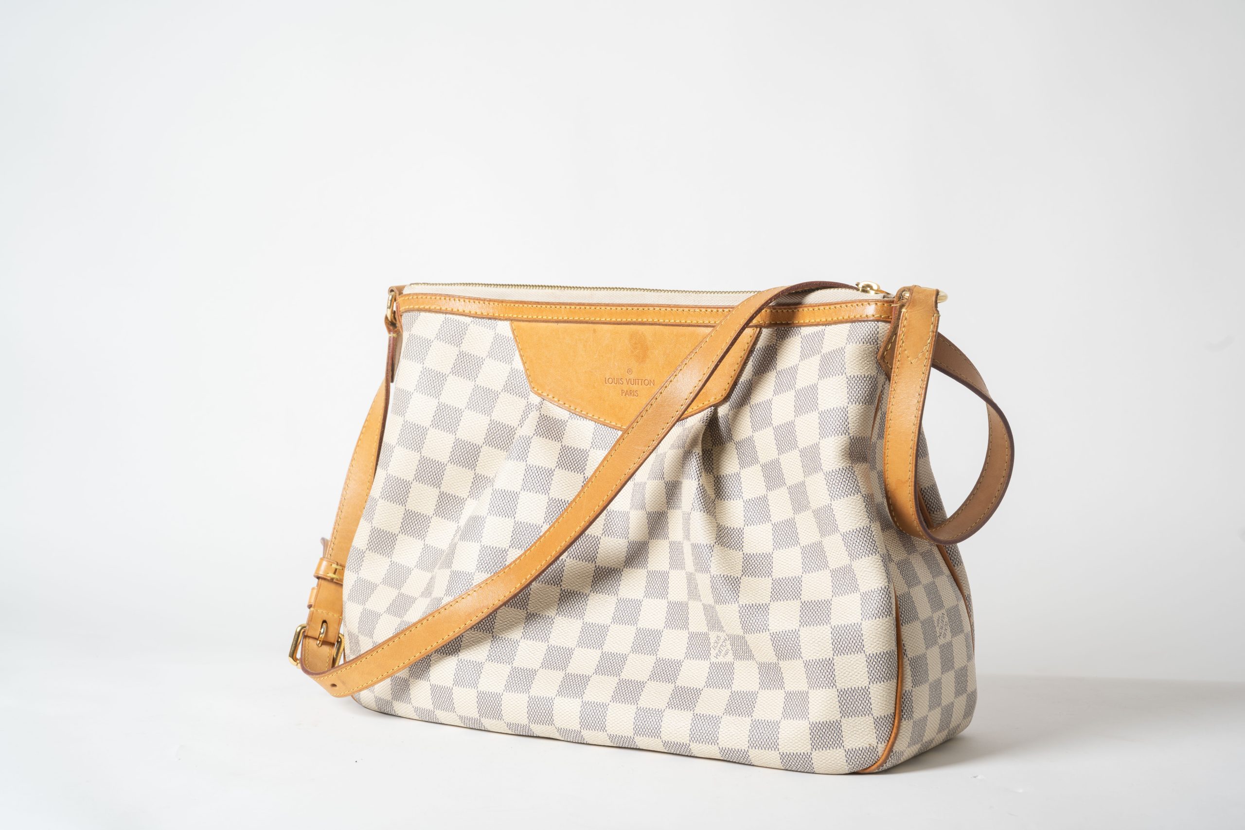 PRV-LV-005-03 Louis Vuitton Siracusa MM · Damier Azur - Imagen 3