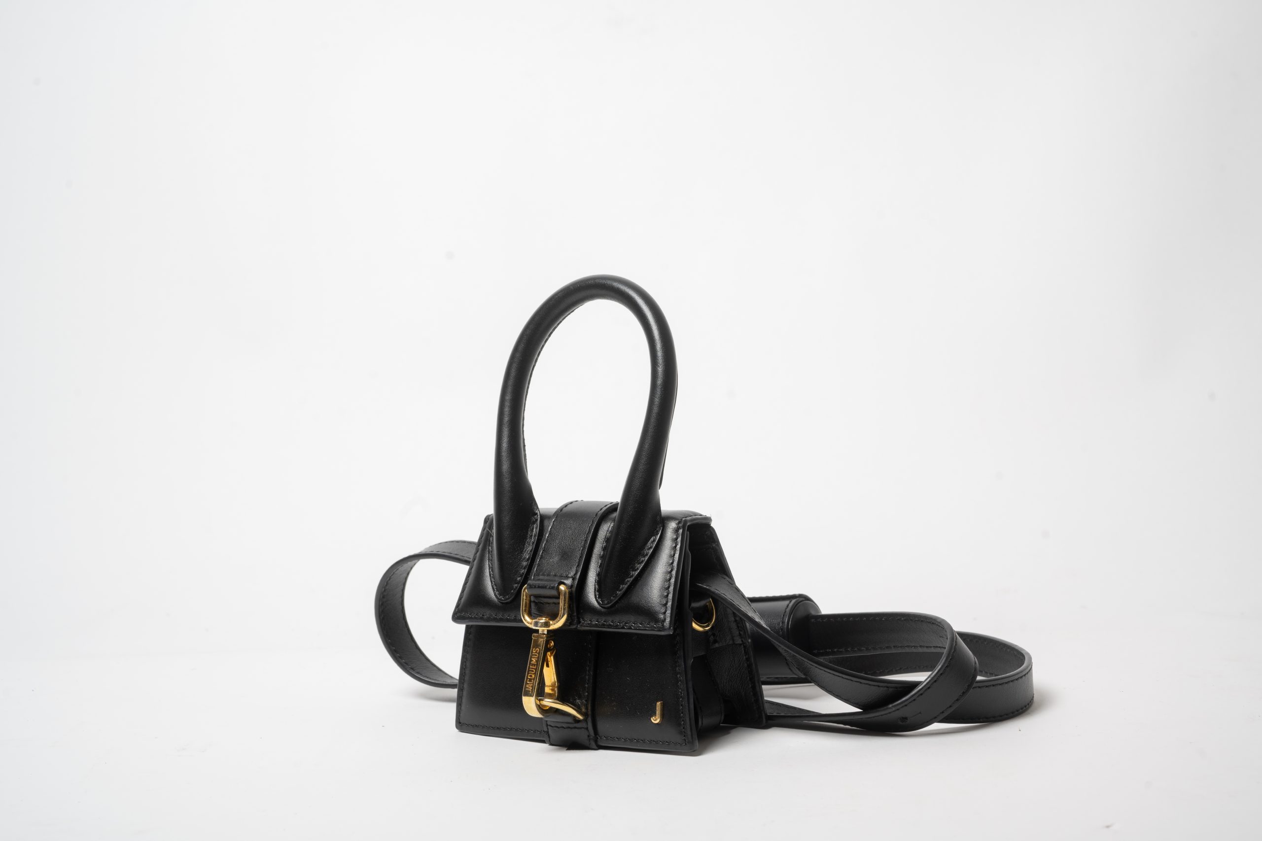 PRV-JAC-016-03 Jacquemus Le Chiquito Moyen · Black - Imagen 2
