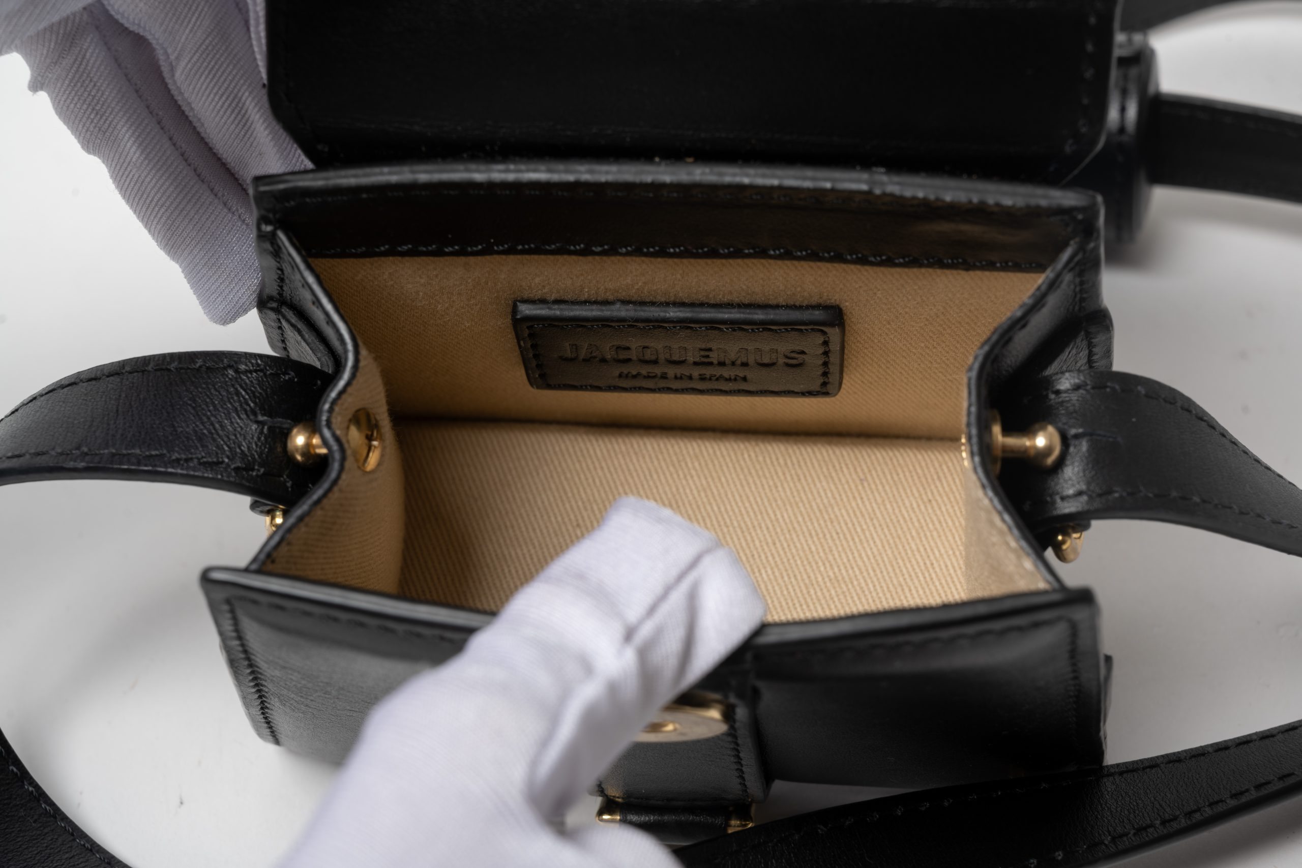 PRV-JAC-016-05 Jacquemus Le Chiquito Moyen · Black - Imagen 6