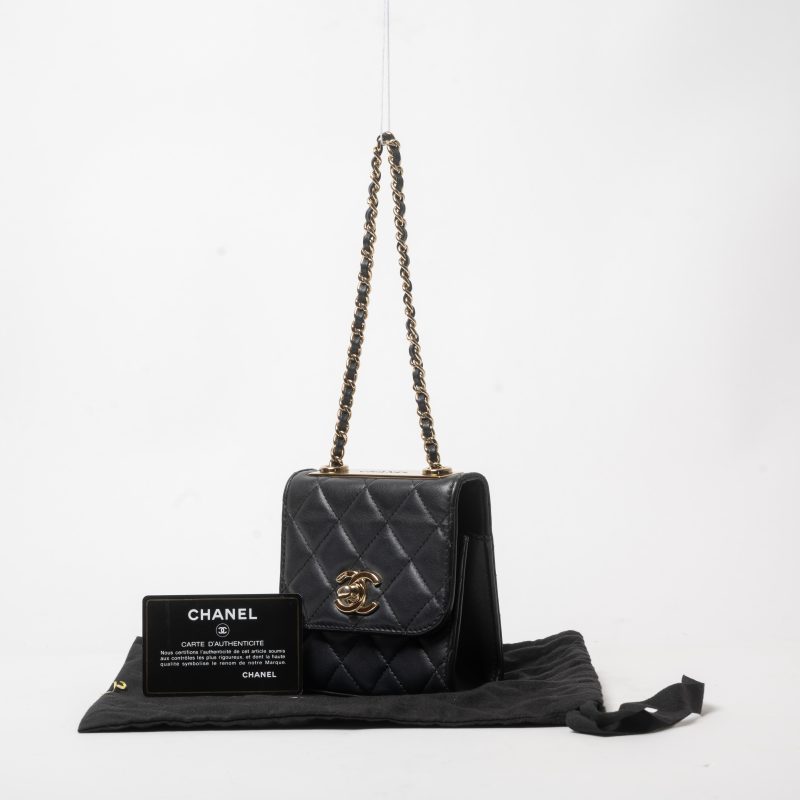Chanel Mini Trendy CC · Black