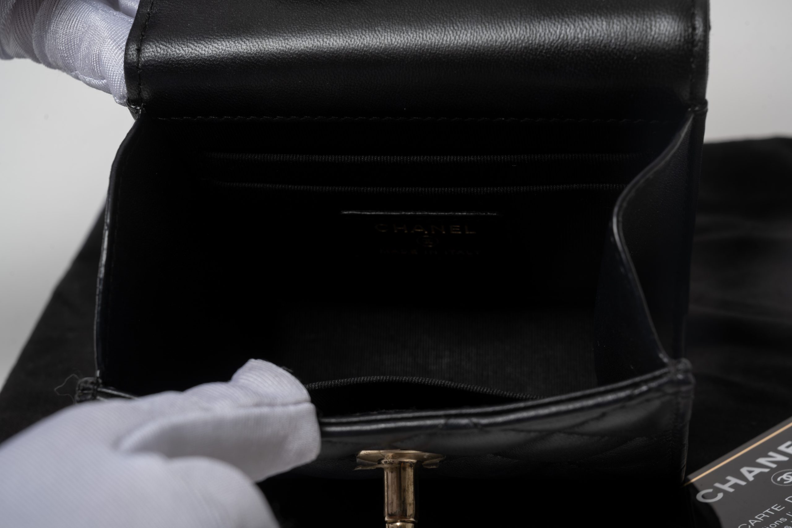 PRV-CHA-036-11 Chanel Mini Trendy CC · Black - Imagen 8