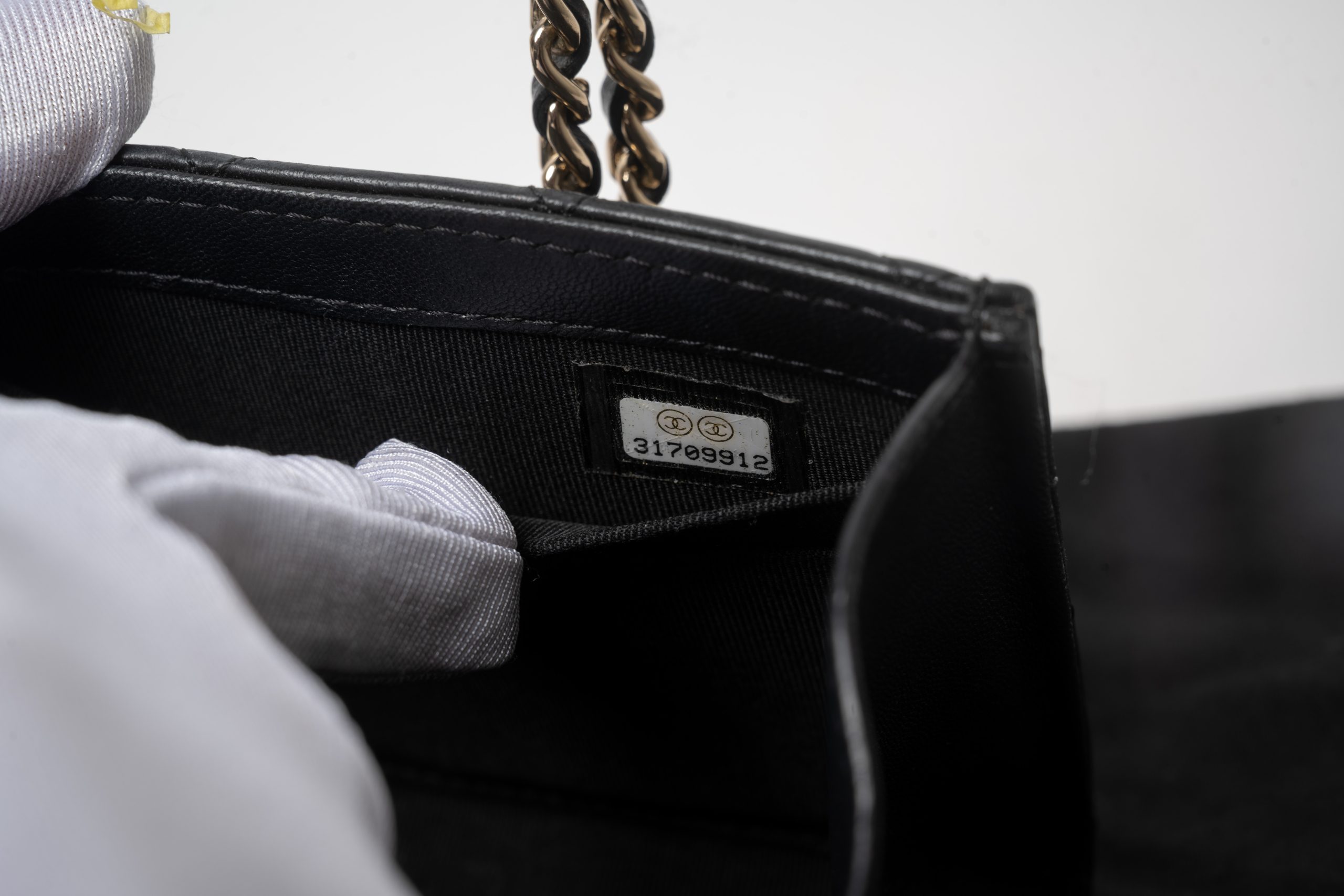 PRV-CHA-036-12 Chanel Mini Trendy CC · Black - Imagen 9