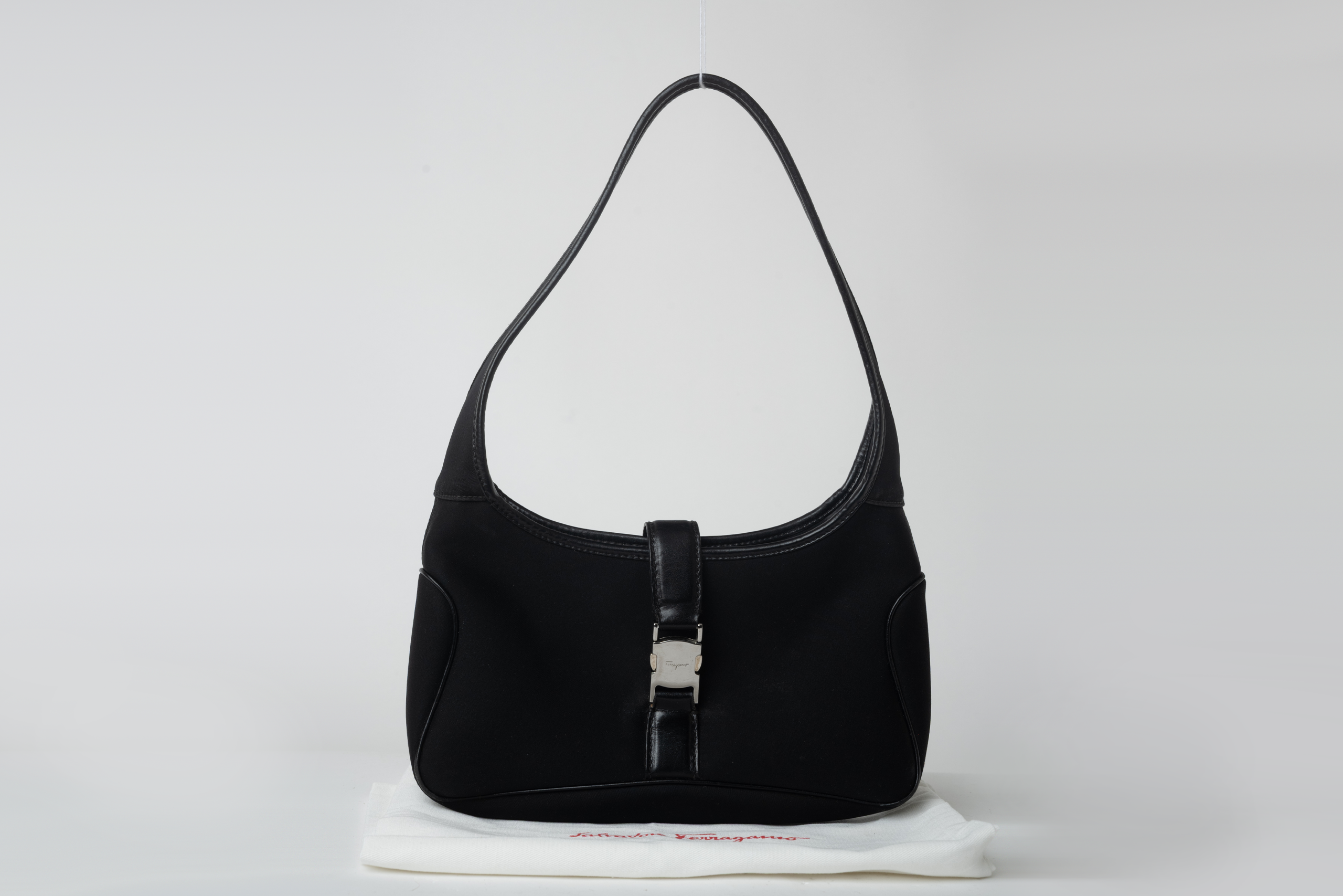 ferragamo vintage neoprene buckle hobo prevera 1 ferragamo vintage neoprene buckle hobo prevera 1